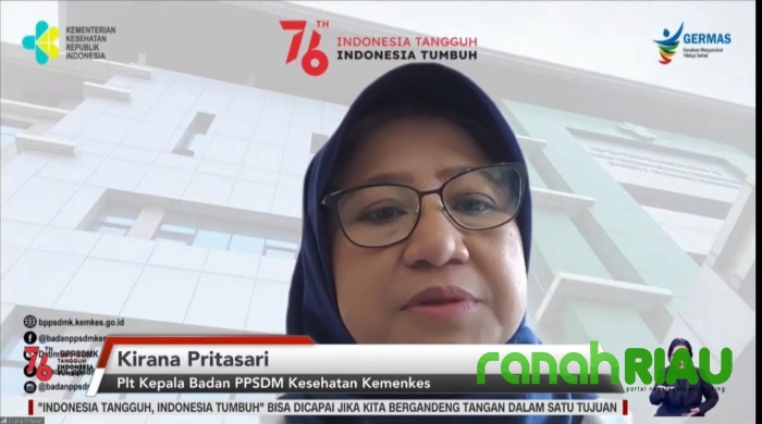 Kementerian Kesehatan RI, Relawan Covid 19 patut diapresiasi